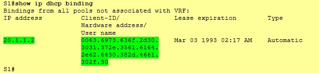 switch dhcp 2