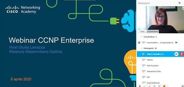 Webinar Cisco CCNP erogato da eForHum online e gratuitamente