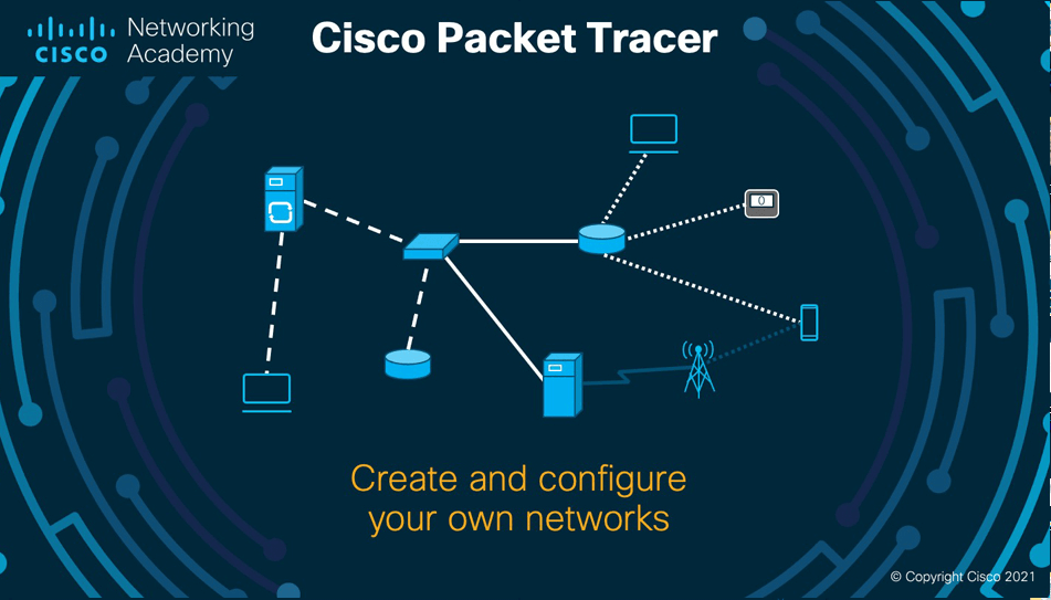 Cisco Packet Tracer Physical Mode: schermata avvio