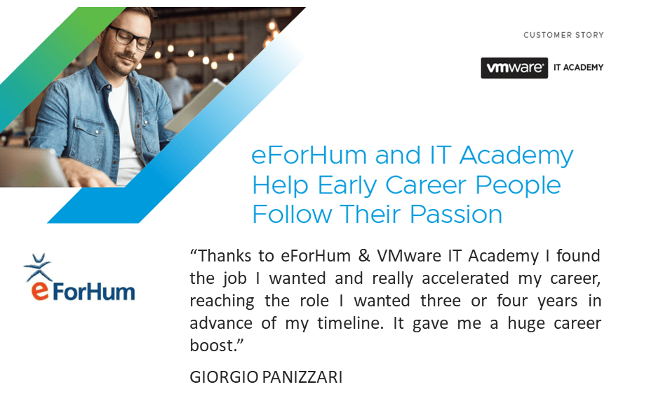 Storia di successo VMware IT Academy