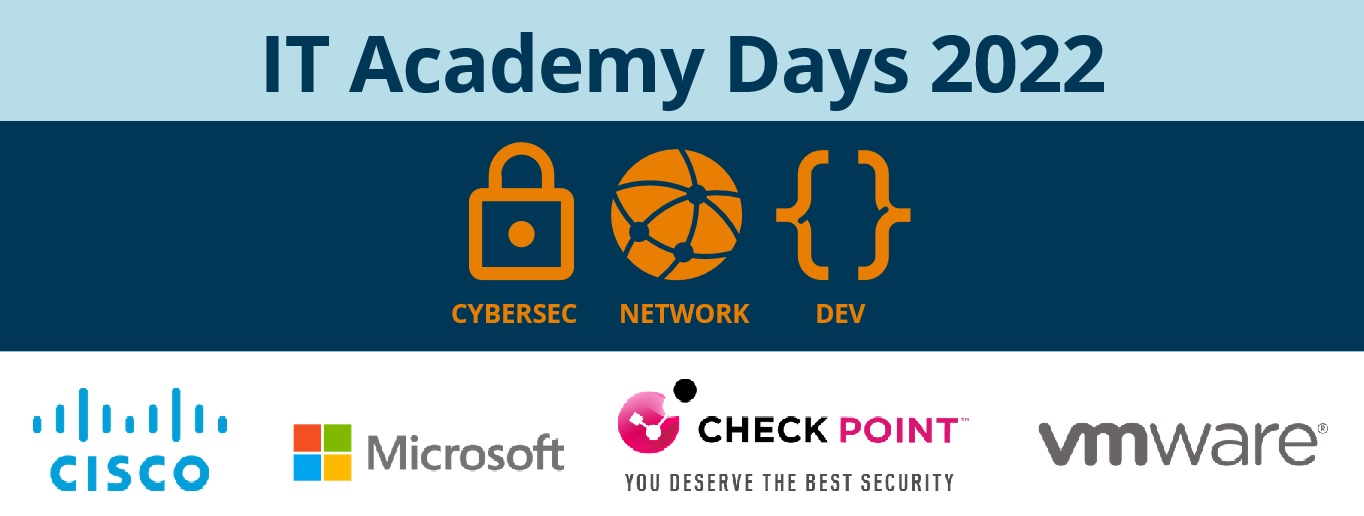IT Academy Days 2022: Sessione Inspire con Cisco, VMware, Microsoft, Check Point e Sessione Challenge con gare di Laboratorio Reale