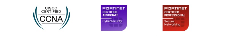 certificazioni cisco e fortinet